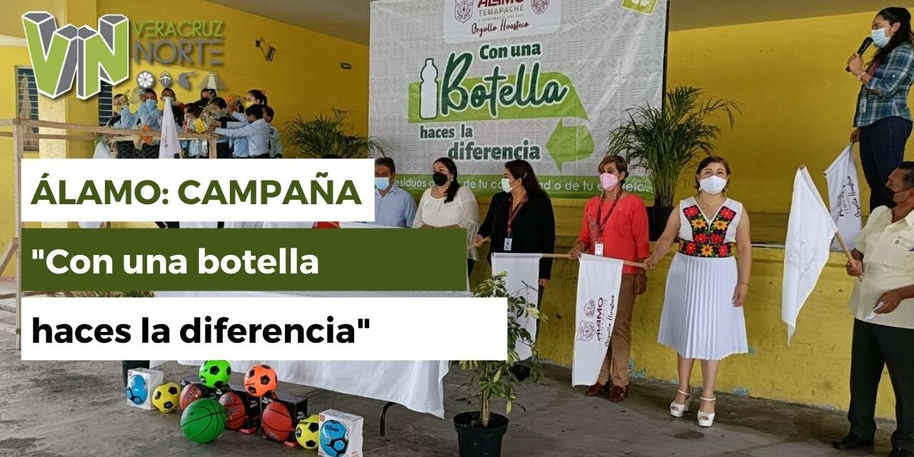 Álamo: Campaña «Con una botella haces la diferencia»