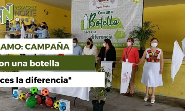 Álamo: Campaña «Con una botella haces la diferencia»