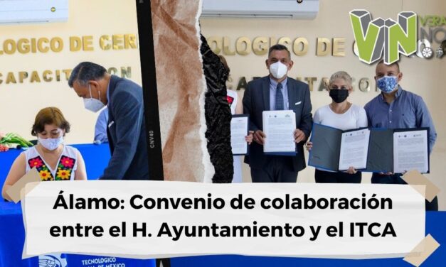 Álamo: Convenio de colaboración entre el H. Ayuntamiento y el ITCA