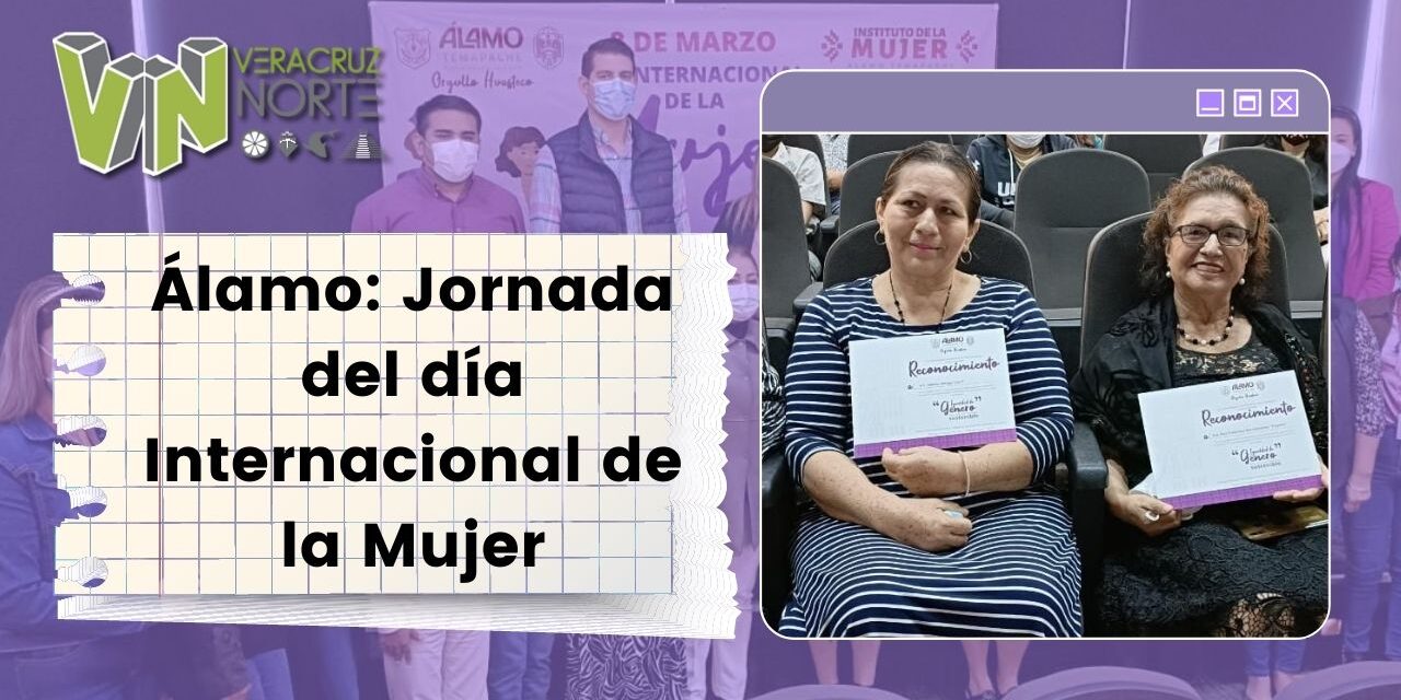 Álamo: Jornada del día Internacional de la Mujer