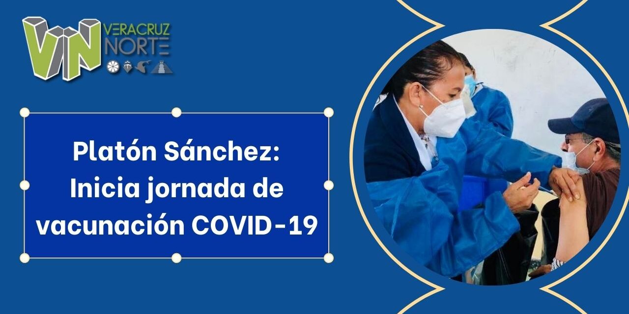 Platón Sánchez: Inicia jornada de vacunación COVID-19