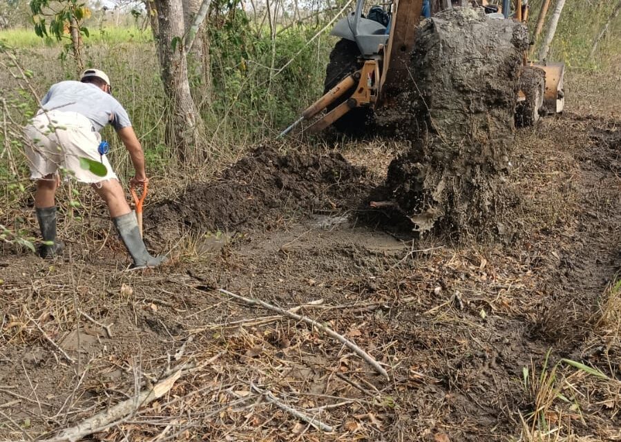 Ozuluama: Labores en la línea general del agua potable
