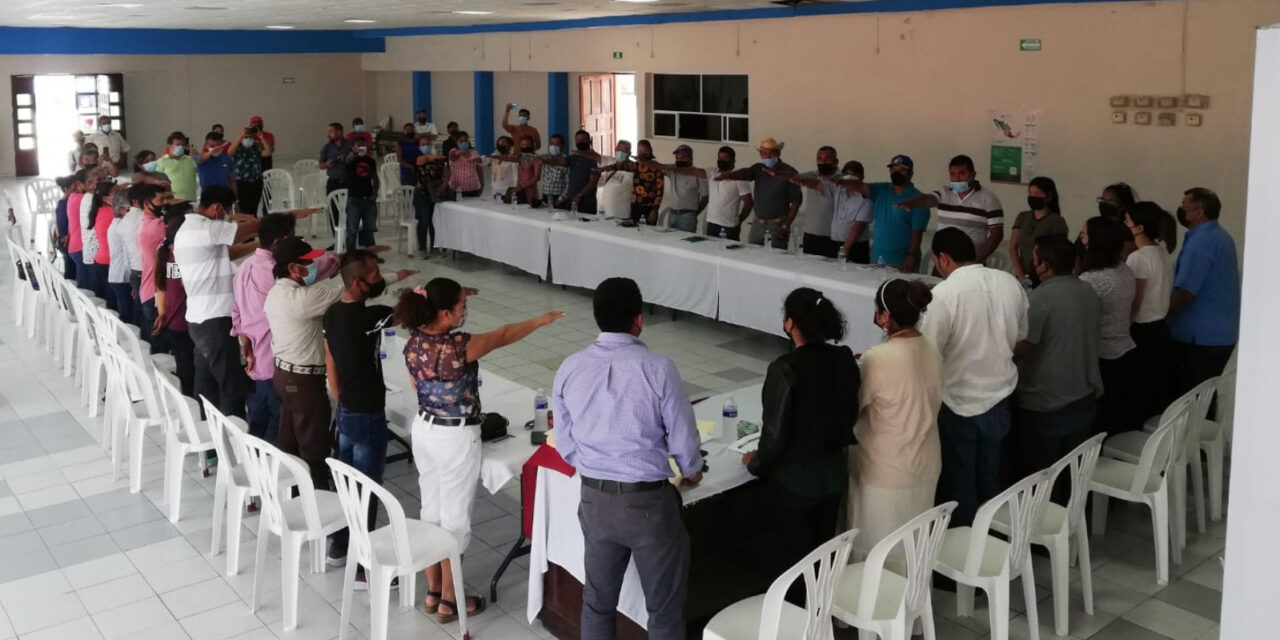 Cazones: Instalación del Consejo Municipal