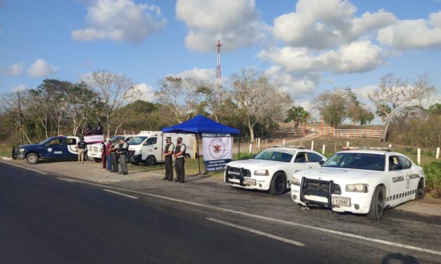 Ozuluama: Operativo «Disfruta tus Vacaciones Seguras»