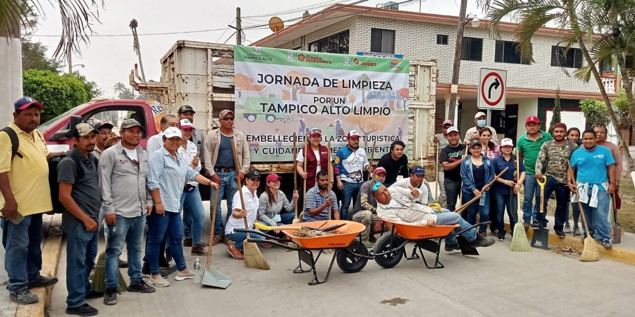 Jornada de limpieza «Por un Tampico Alto Limpio»