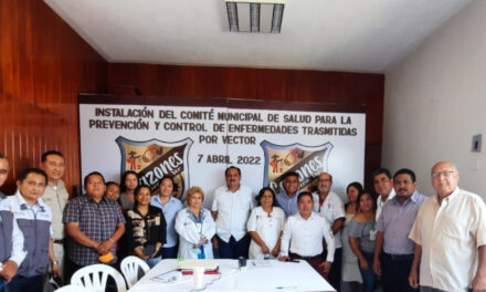 Cazones: Instalación del Comité Municipal de Salud para la Prevención y Control de Enfermedades Transmitidas por Vector