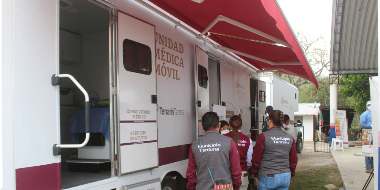 Tantima: Jornada Médica de Pemex en la localidad de Benito Juárez