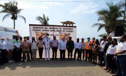 Cazones: Banderazo al operativo de seguridad para la Semana Santa 2022