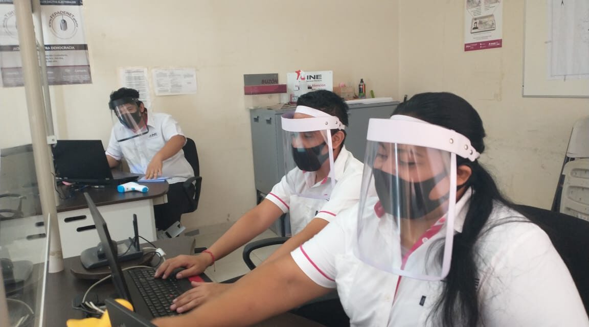 Coatzintla: Aviso importante del modulo itinerante del INE