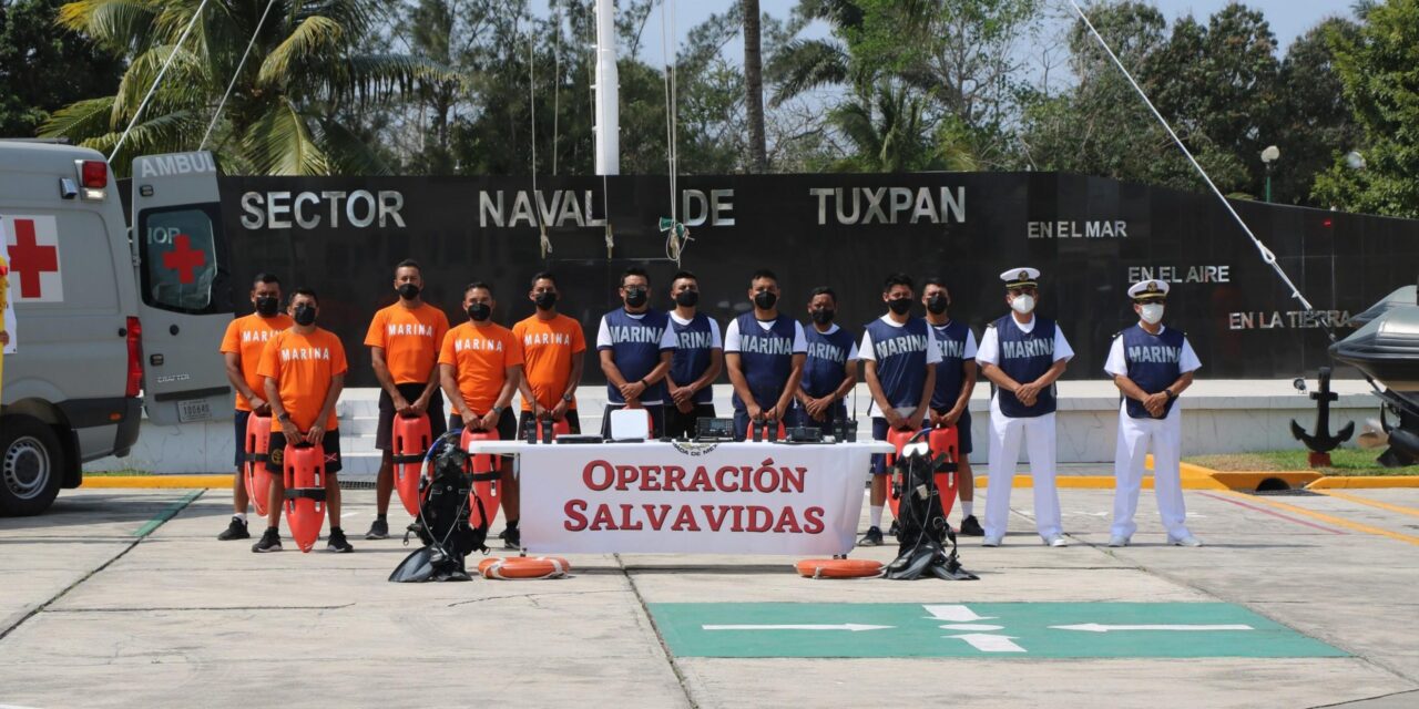 LA ARMADA DE MÉXICO ACTIVA EL PLAN MARINA “OPERACIÓN SALVAVIDAS, SEMANA SANTA 2022”, EN LOS PRINCIPALES DESTINOS TURÍSTICOS DEL PAÍS