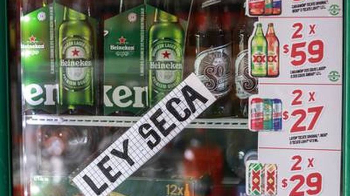 Coatzintla: Aviso importante de la Ley Seca 2022