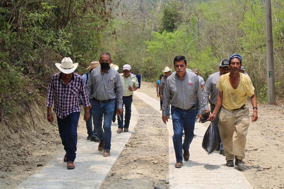 Ozuluama: Cuarto rodamiento de concreto hidráulico inaugurado