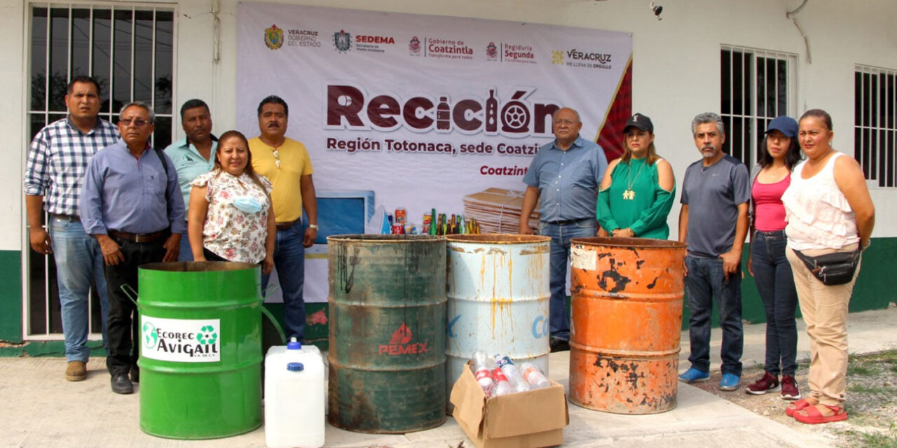 Coatzintla: Continúa el «Reciclón Totonaco»
