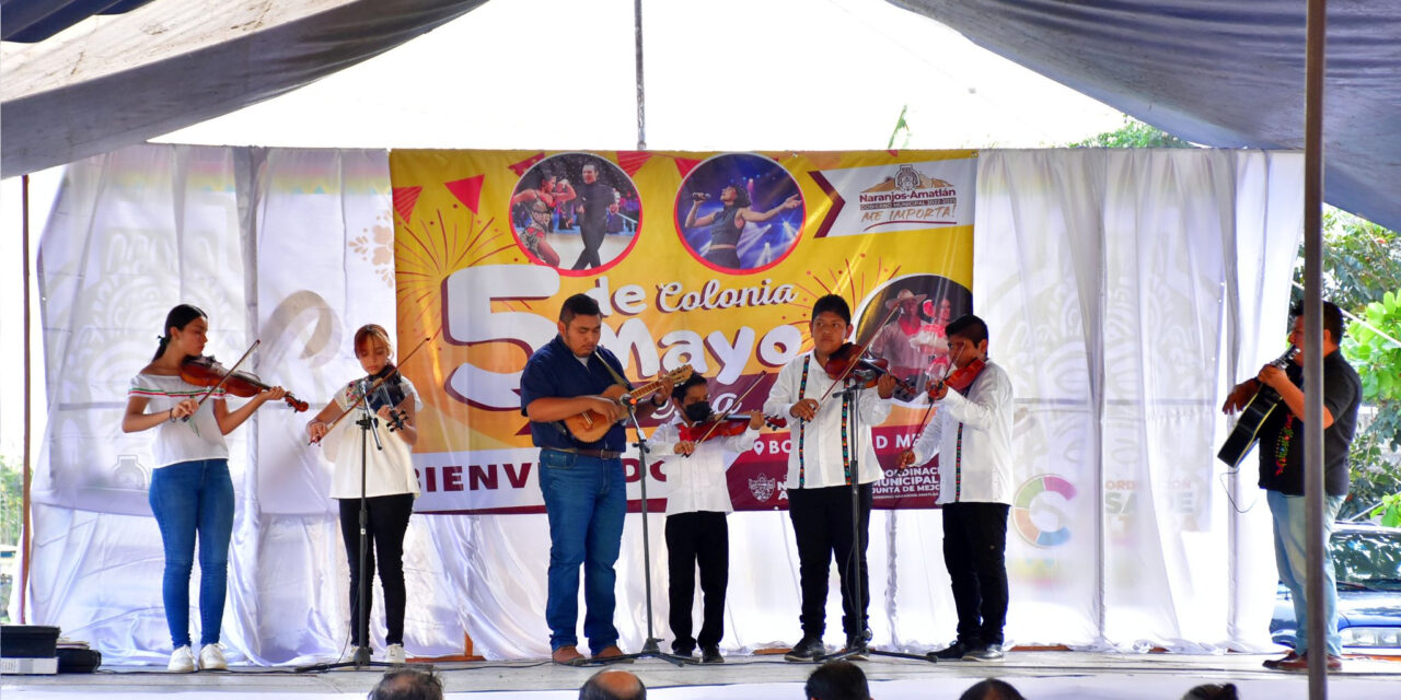Naranjos: Aniversario de la fundación de la colonia 5 de mayo