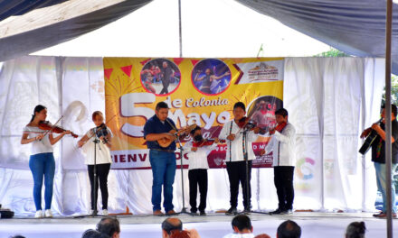 Naranjos: Aniversario de la fundación de la colonia 5 de mayo