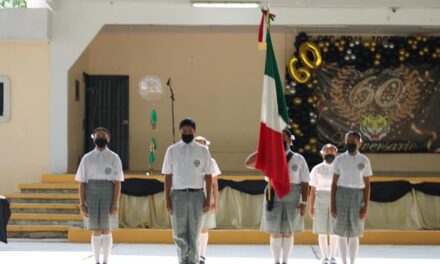 Ozuluama: Acto cívico y cultural por el 60 aniversario de la Escuela Secundaria General «José María Iglesias»