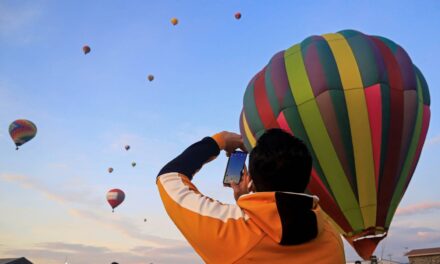 Coatzintla: Primer evento de globos aerostáticos