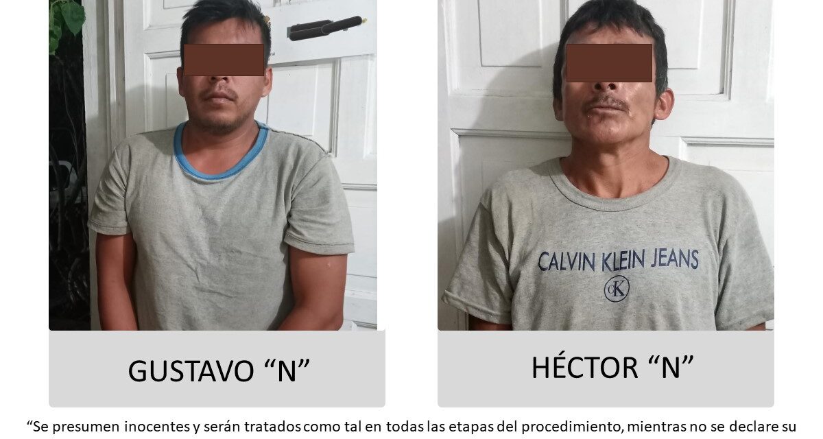 Papantla: Los imputan por presunto delito contra la salud