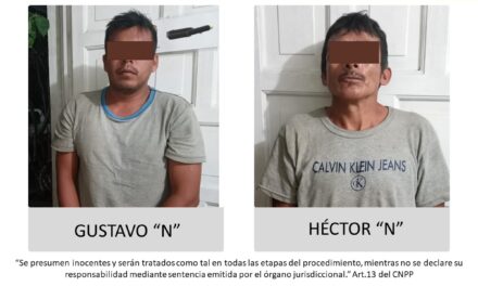 Papantla: Los imputan por presunto delito contra la salud