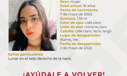 Álamo: Chica sale del COBAEV y no regresa