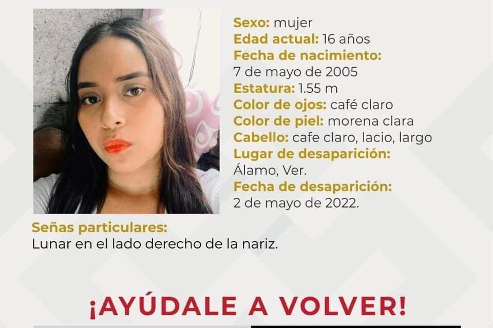 Álamo: Chica sale del COBAEV y no regresa