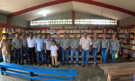 Ozuluama: Visita a la Biblioteca Pública de la comunidad de San Luciano