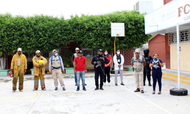 Coatzintla: Reunión permanente en el marco de la Semana Internacional del Simulacro