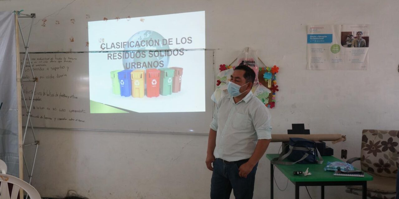 Platón Sánchez: Pláticas «Clasificación de los Residuos Sólidos Urbanos»