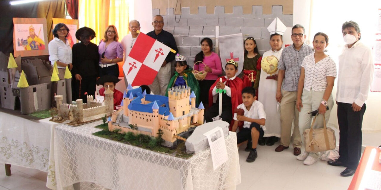 Coatzintla: Inauguración de un Museo Histórico de la Edad Media en la primaria federalizada «Amado Nervo»