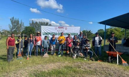 Álamo: Limpieza Comunitaria en el ejido Potrero del Llano 2