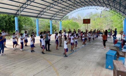 Álamo: Activación física en Escuela Primaria Benito Juárez García