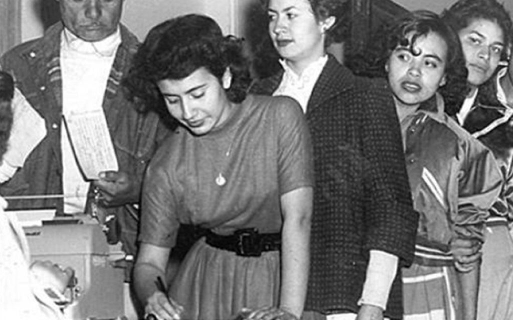 Gutiérrez Zamora: Las mujeres mexicanas votan por primera vez