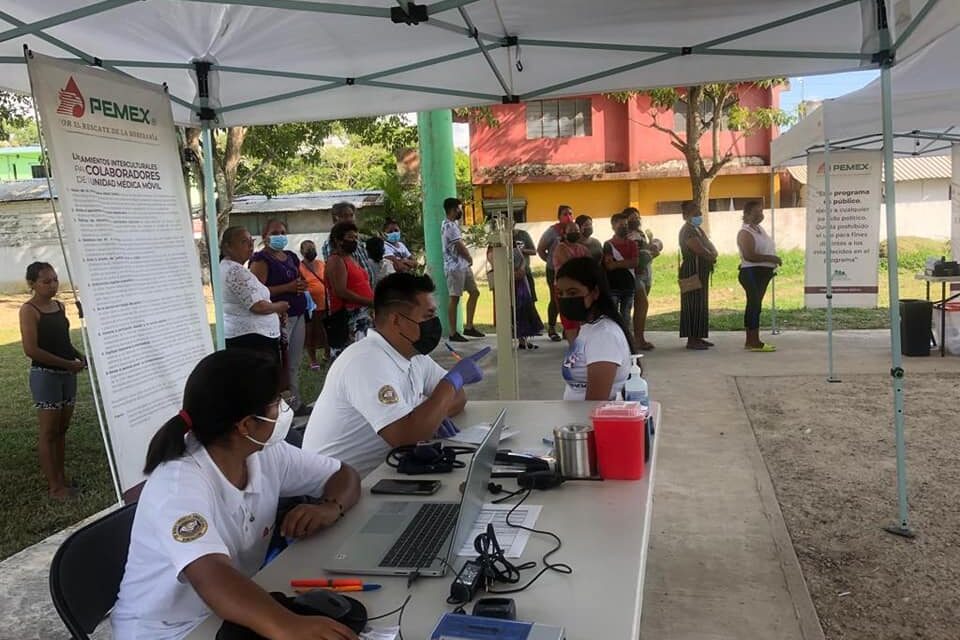 Ozuluama: Se realizó con éxito la jornada de salud gratuita en las comunidades de Alto del Tigre y Cucharas