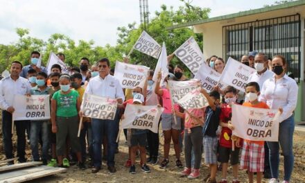 Ozuluama: Banderazo de inicio de obra en Mirador