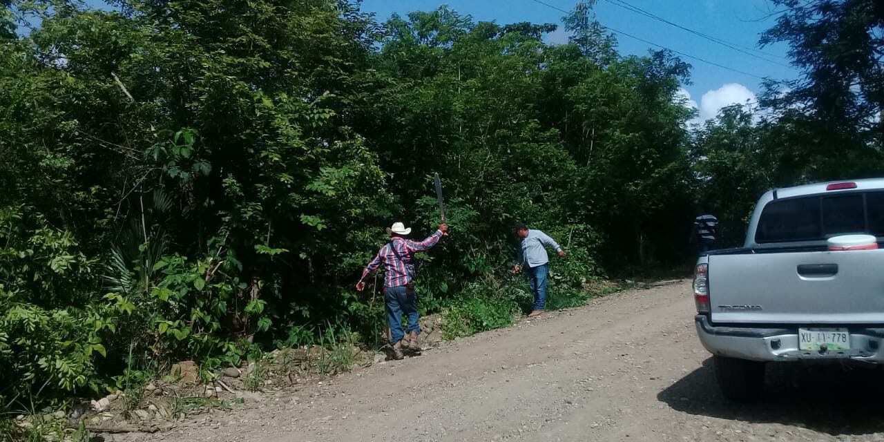 Tancoco: Faena en las comunidades de La Mora, Toteco y Adalberto Tejeda