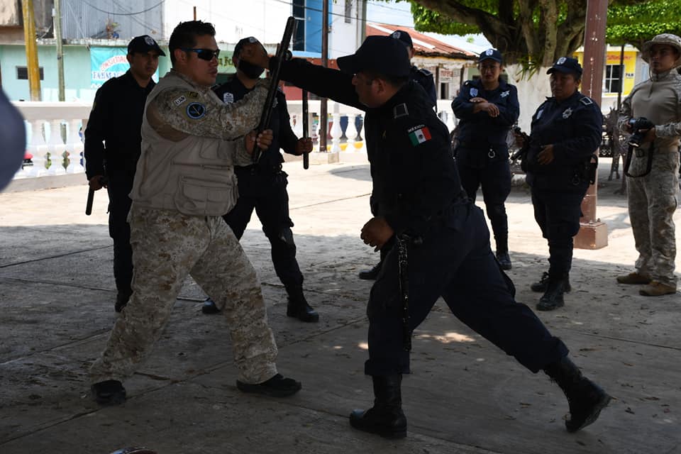 Citlaltépetl: Capacitación a policías