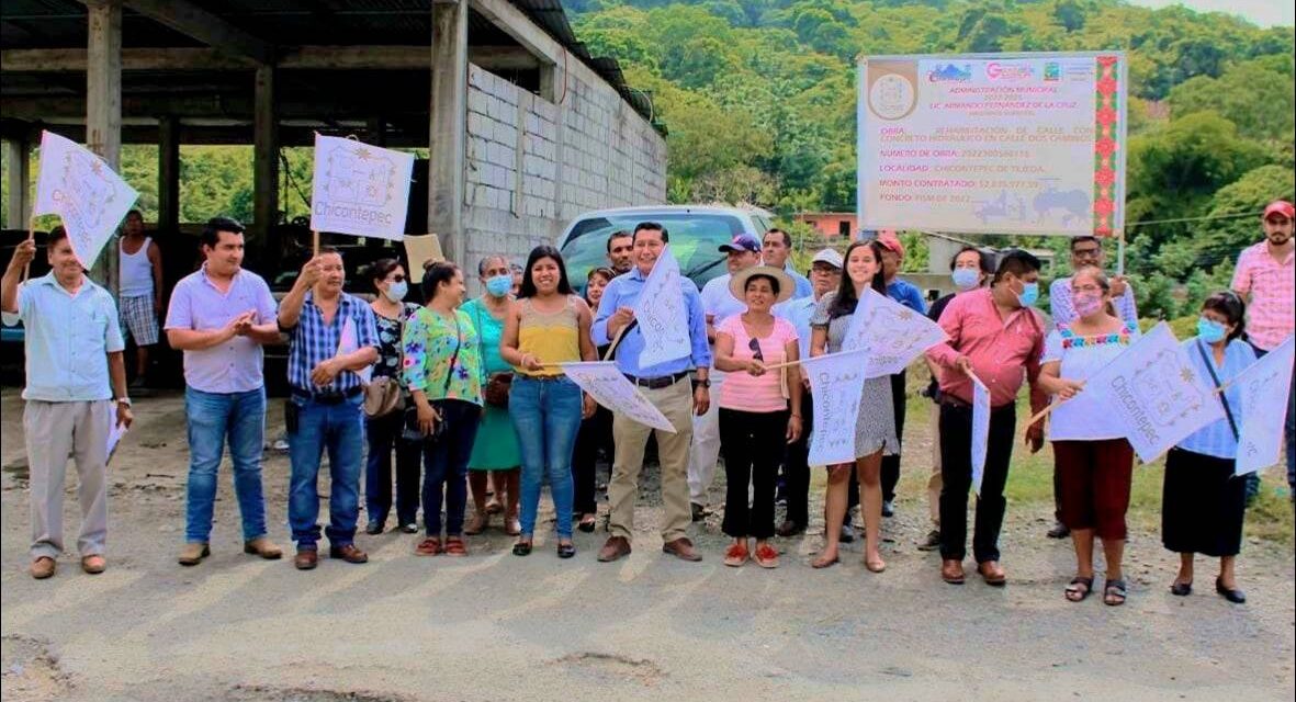 Rehabilitación de la entrada a Chicontepec