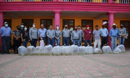 Ozuluama: Entrega de 32 mil crías de tilapias