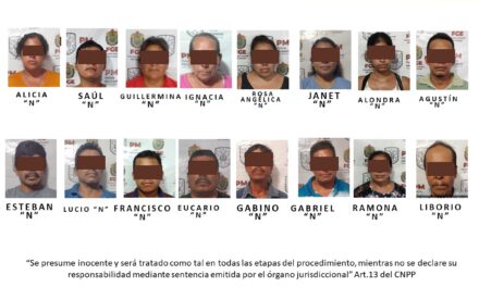 Imputados por el presunto delito de despojo en Tihuatlán