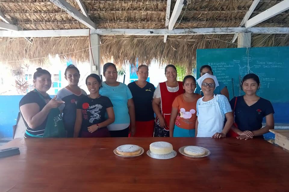 Ozuluama: Actividades del curso de repostería