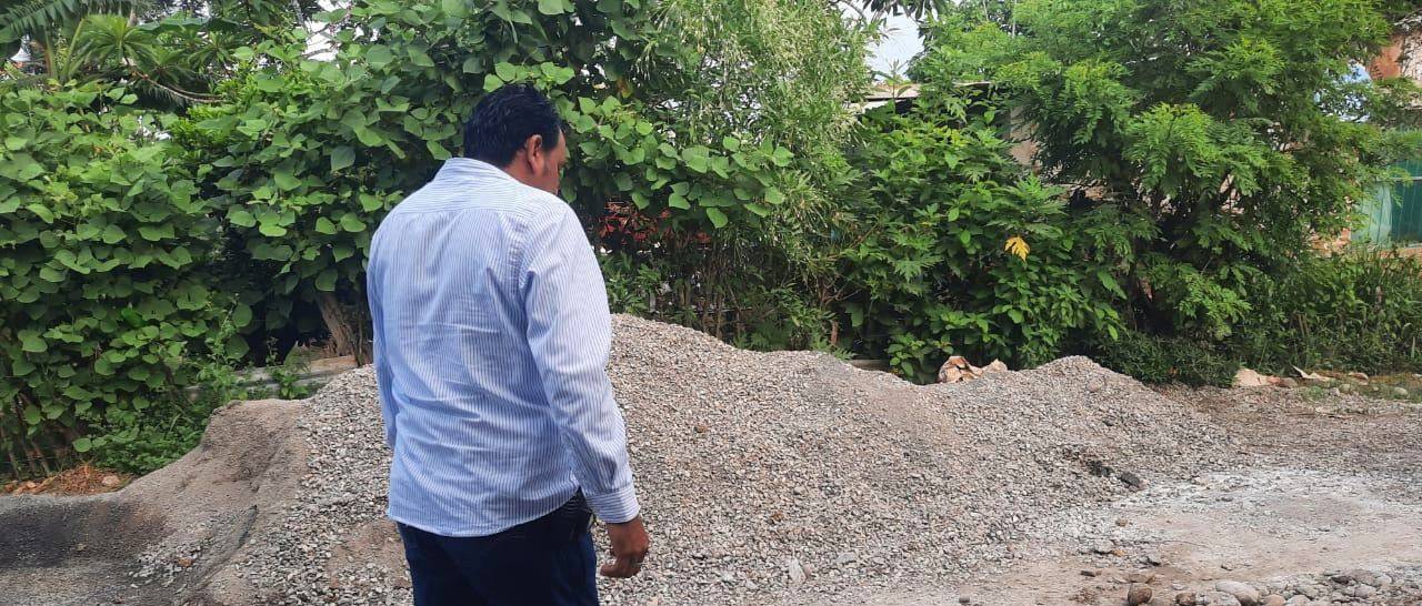 Cazones: Supervisión de obras en la Unión km. 31