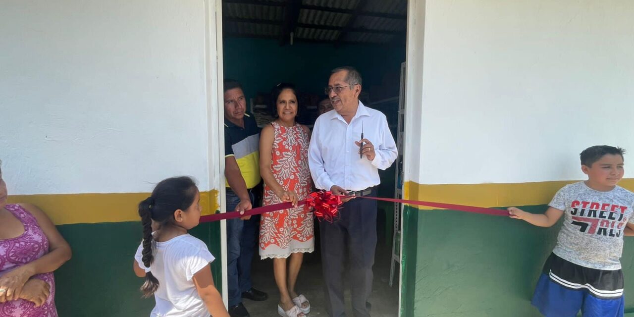 Gutiérrez Zamora: Inauguración de tienda Diconsa en Loc. Anclón y Arenal