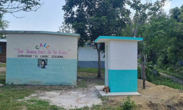 Ozuluama: Inauguración del baño del CAIC de la comunidad del Limón