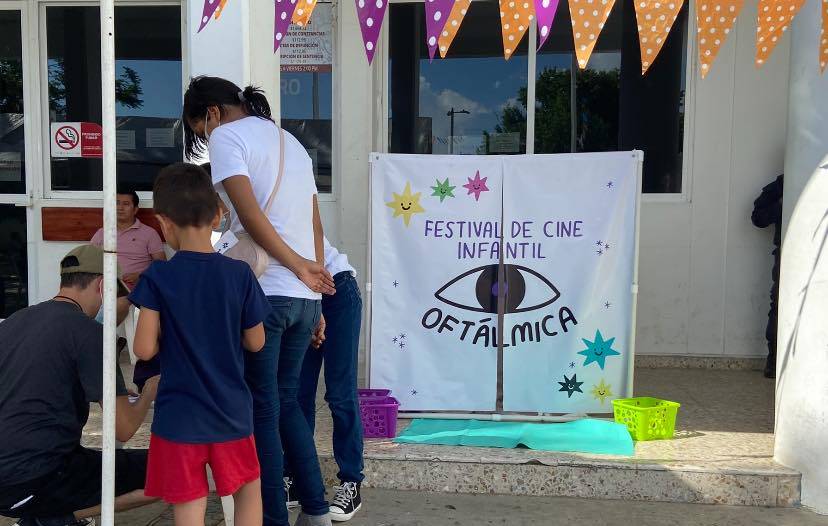 Álamo: Festival de Cine Infantil Oftálmica permitió a los pequeños conocer el mágico mundo del cine