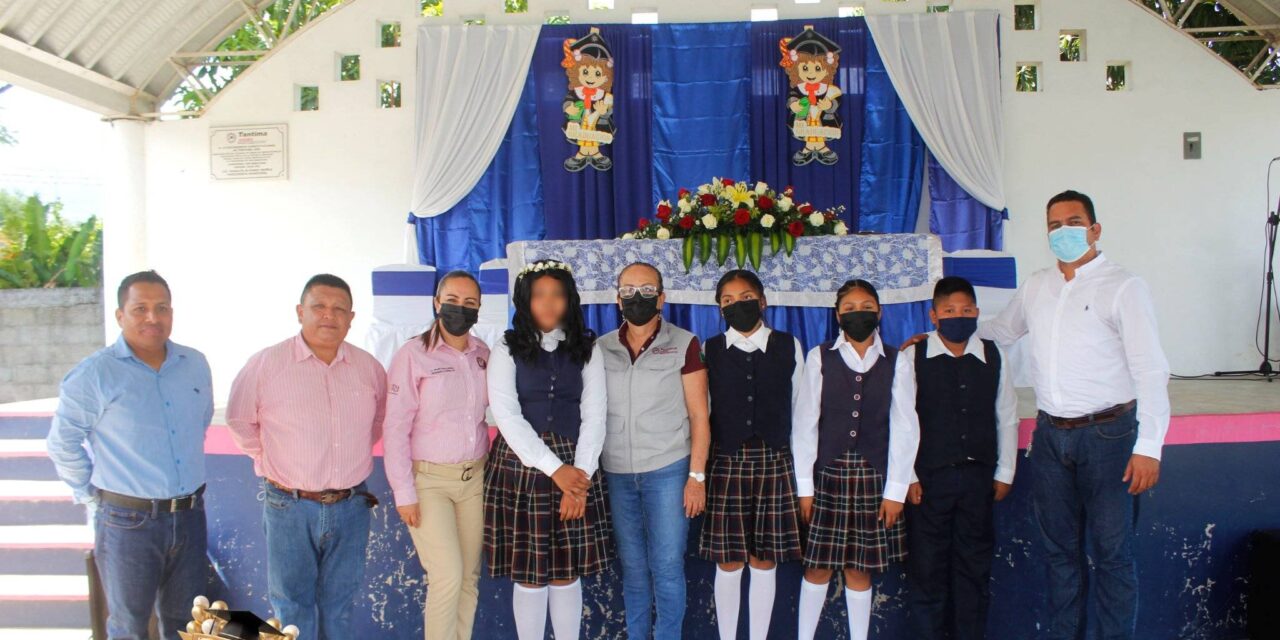 Tantima: Ceremonia de Clausura de la Escuela Primaria Miguel Hidalgo