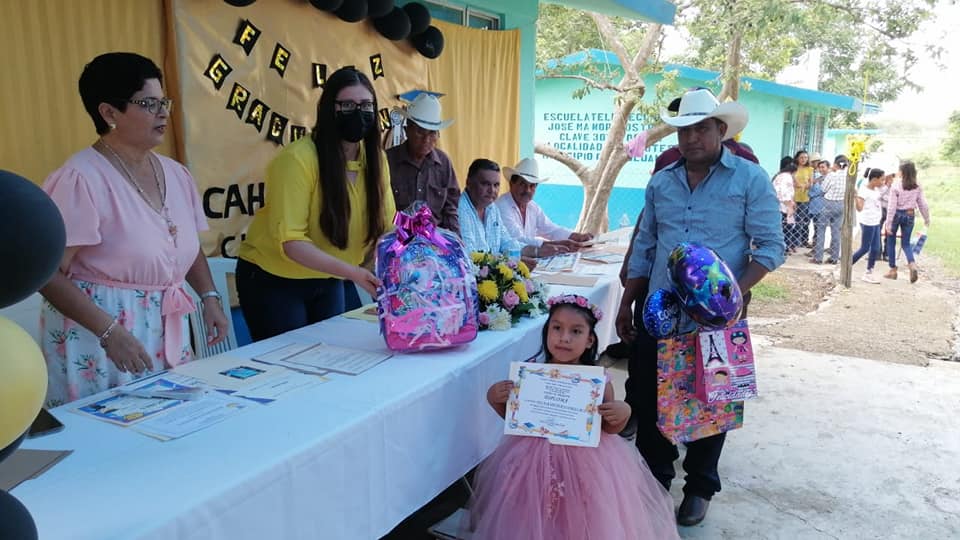 Ozuluama: Ceremonia de Clausura de las Instituciones Educativas de Cahuayotes