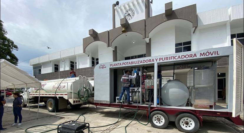 Álamo: Planta potabilizadora y purificadora