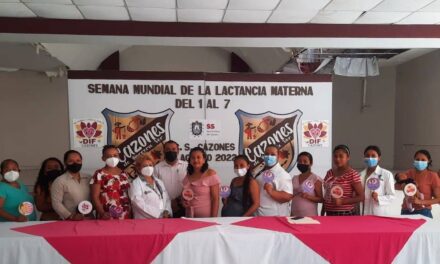 Cazones: Primera conferencia sobre la lactancia en los infantes