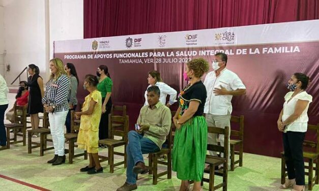 Álamo: DIF Estatal y Municipal aportaron con más apoyos funcionales