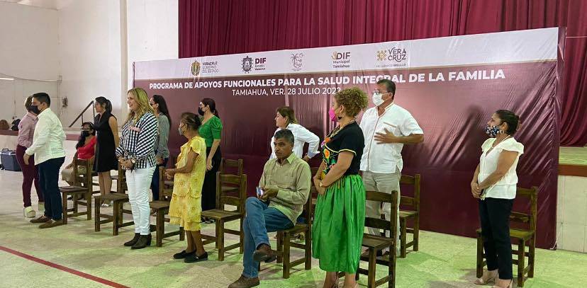 Álamo: DIF Estatal y Municipal aportaron con más apoyos funcionales